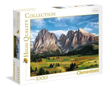 Coronation of the Alps-1000 pc puzzle